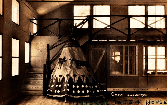 Camp Innisfree - Vintage Postcard